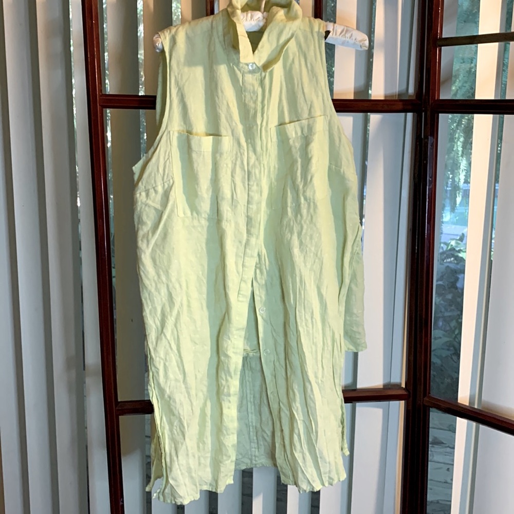 Chico’s 100% linen tunic - Picture 1 of 8